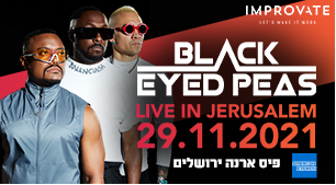 Black Eyed Peas Pais Arena Jerusalem  November 29, 2021 tickets.